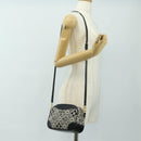 LOUIS VUITTON Monogram Jaguar Deauville MINI Bag Black M57205 LV Auth 181427M-25
