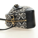 LOUIS VUITTON Monogram Jaguar Deauville MINI Bag Black M57205 LV Auth 181427M-3