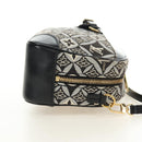 LOUIS VUITTON Monogram Jaguar Deauville MINI Bag Black M57205 LV Auth 181427M-4