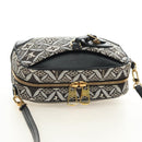 LOUIS VUITTON Monogram Jaguar Deauville MINI Bag Black M57205 LV Auth 181427M-6