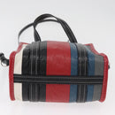 BALENCIAGA Bazaar Shopper XS Bag Leather 2way Multicolor 452458 Auth 181432A-5
