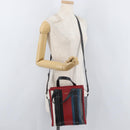 BALENCIAGA Bazaar Shopper XS Bag Leather 2way Multicolor 452458 Auth 181432A-25