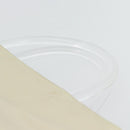 PRADA Hand Bag Nylon Ivory Silver Auth 181436-8