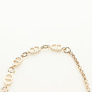 Christian Dior Canage Chain Shoulder Bag Leather Gold Auth 181440SM-11