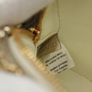 Christian Dior Canage Chain Shoulder Bag Leather Gold Auth 181440SM-23