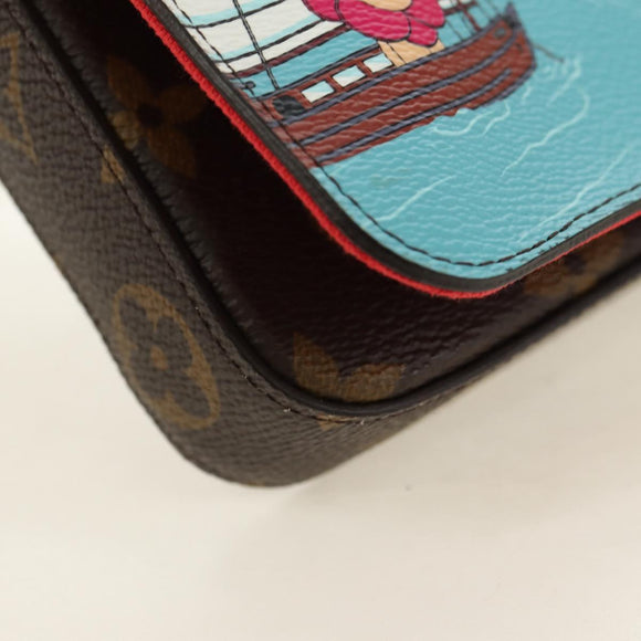 LOUIS VUITTON Monogram Vivienne Pochette Felice Shoulder Bag LV Auth 181444SAM