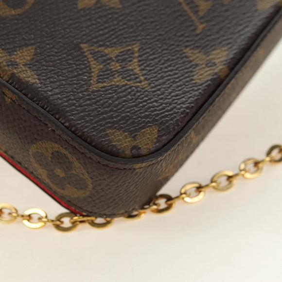 LOUIS VUITTON Monogram Vivienne Pochette Felice Shoulder Bag LV Auth 181444SAM