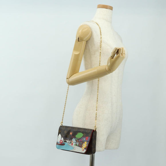 LOUIS VUITTON Monogram Vivienne Pochette Felice Shoulder Bag LV Auth 181444SAM