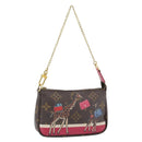LOUIS VUITTON Monogram Giraffe Mini Pochette Pouch M62087 LV Auth 181445V-1