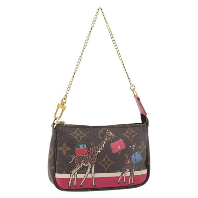 LOUIS VUITTON Monogram Giraffe Mini Pochette Pouch M62087 LV Auth 181445V