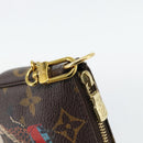 LOUIS VUITTON Monogram Giraffe Mini Pochette Pouch M62087 LV Auth 181445V-10