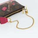 LOUIS VUITTON Monogram Giraffe Mini Pochette Pouch M62087 LV Auth 181445V-7