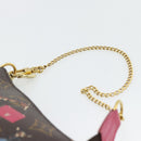 LOUIS VUITTON Monogram Giraffe Mini Pochette Pouch M62087 LV Auth 181445V-8