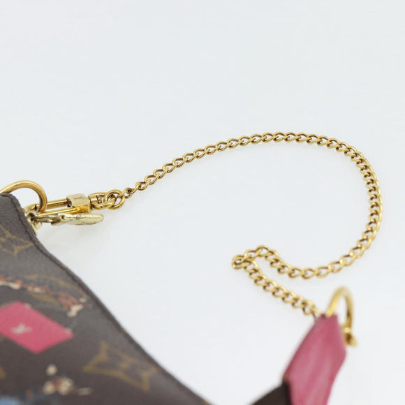 LOUIS VUITTON Monogram Giraffe Mini Pochette Pouch M62087 LV Auth 181445V