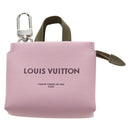 LOUIS VUITTON LV Mini Shopper Bag Charm Leather Pink M03136 LV Auth 181449SM-13