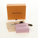 LOUIS VUITTON LV Mini Shopper Bag Charm Leather Pink M03136 LV Auth 181449SM-12