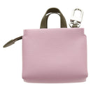 LOUIS VUITTON LV Mini Shopper Bag Charm Leather Pink M03136 LV Auth 181449SM-4