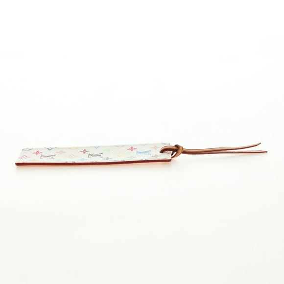 LOUIS VUITTON Monogram Multicolor Mark Page Kadu White M99196 LV Auth 181450V