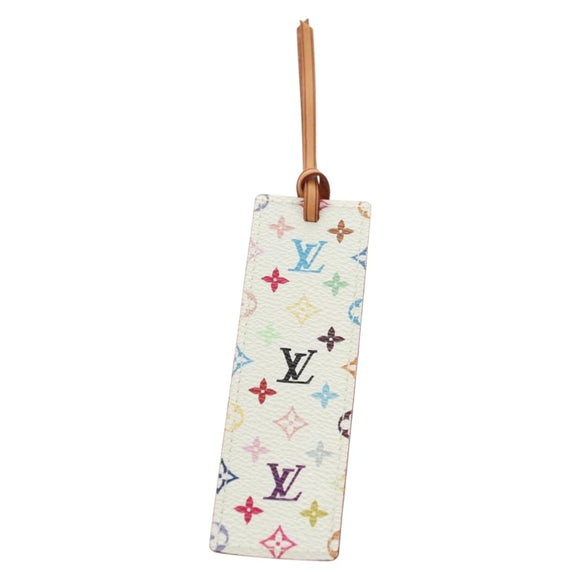 LOUIS VUITTON Monogram Multicolor Mark Page Kadu White M99196 LV Auth 181450V