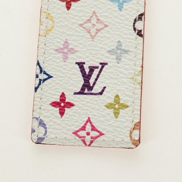LOUIS VUITTON Monogram Multicolor Mark Page Kadu White M99196 LV Auth 181450V