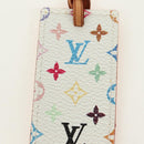 LOUIS VUITTON Monogram Multicolor Mark Page Kadu White M99196 LV Auth 181450V-4
