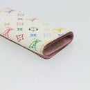 LOUIS VUITTON Monogram Multicolor Multicles 4 Key Case White M93731 Auth 181452-15