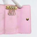 LOUIS VUITTON Monogram Multicolor Multicles 4 Key Case White M93731 Auth 181452-18