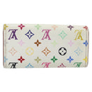 LOUIS VUITTON Monogram Multicolor Multicles 4 Key Case White M93731 Auth 181452-2