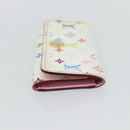 LOUIS VUITTON Monogram Multicolor Multicles 4 Key Case White M93731 Auth 181452-4