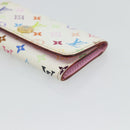 LOUIS VUITTON Monogram Multicolor Multicles 4 Key Case White M93731 Auth 181452-7