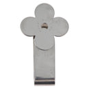 LOUIS VUITTON Money Clip metal Silver M64691 LV Auth 181453A-2