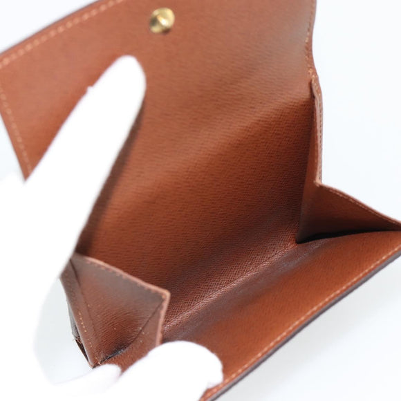 LOUIS VUITTON Monogram Porte Monnaie Bier Cartes Crdit M61652 LV Auth 181456A