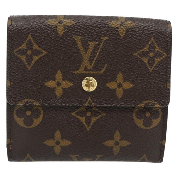 LOUIS VUITTON Monogram Porte Monnaie Bier Cartes Crdit M61652 LV Auth 181456A