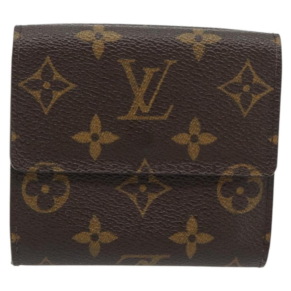 LOUIS VUITTON Monogram Porte Monnaie Bier Cartes Crdit M61652 LV Auth 181456A