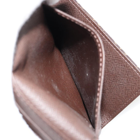 LOUIS VUITTON Mini Lin Porte Monnaie Bier Cartes Crdit M95233 LV Auth 181457A