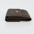 LOUIS VUITTON Mini Lin Porte Monnaie Bier Cartes Crdit M95233 LV Auth 181457A-4