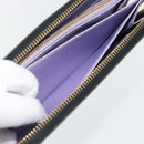 LOUIS VUITTON Monogram Multicolor Zippy Wallet Long Black M60243 LV Auth 181458V-21