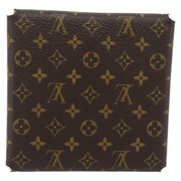 LOUIS VUITTON Monogram Jewelry Case Jewelry Box LV Auth 181459A