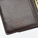 LOUIS VUITTON Damier Ebene Agenda PM Day Planner Cover R20700 LV Auth 181460-17