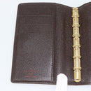 LOUIS VUITTON Damier Ebene Agenda PM Day Planner Cover R20700 LV Auth 181460-18