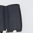 LOUIS VUITTON Damier Azur Zippy Wallet Vertical Lange Portemonnee N62632 Auth 181462A-16