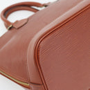 LOUIS VUITTON Epi Alma Hand Bag Brown M52143 LV Auth 181467V-15