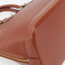 LOUIS VUITTON Epi Alma Hand Bag Brown M52143 LV Auth 181467V-17