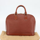 LOUIS VUITTON Epi Alma Hand Bag Brown M52143 LV Auth 181467V-12