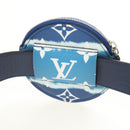LOUIS VUITTON Monogram Escal Ceinture Riem 37,6" Blauw M0253W LV Auth 181468SM-15