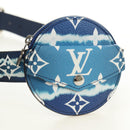 LOUIS VUITTON Monogram Escal Ceinture Riem 37,6" Blauw M0253W LV Auth 181468SM-16