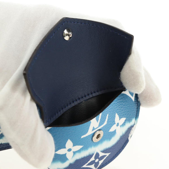 LOUIS VUITTON Monogram Escal Ceinture Riem 37,6" Blauw M0253W LV Auth 181468SM