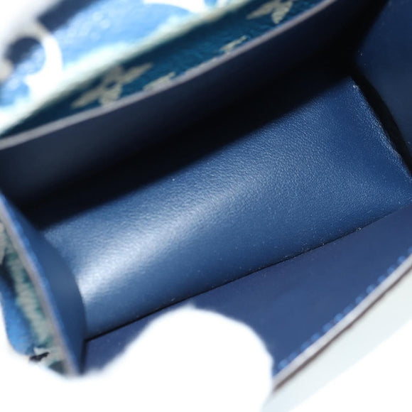 LOUIS VUITTON Monogram Escal Ceinture Riem 37,6" Blauw M0253W LV Auth 181468SM