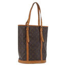 LOUIS VUITTON Monogram Bucket GM Shoulder Bag M42236 LV Auth 181469-1