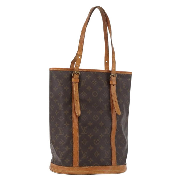 LOUIS VUITTON Monogram Bucket GM Shoulder Bag M42236 LV Auth 181469